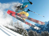 Široke skije više opterećuju kolena